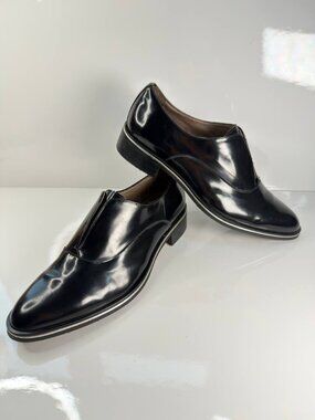 Pertini Women’s Leather Flats – Size EU 38 (US 8)